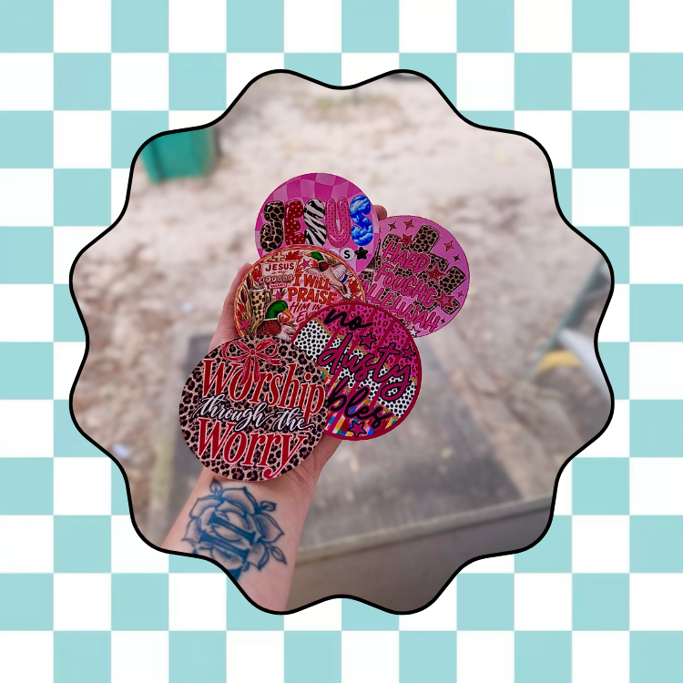 Round Cardstock Grabbags