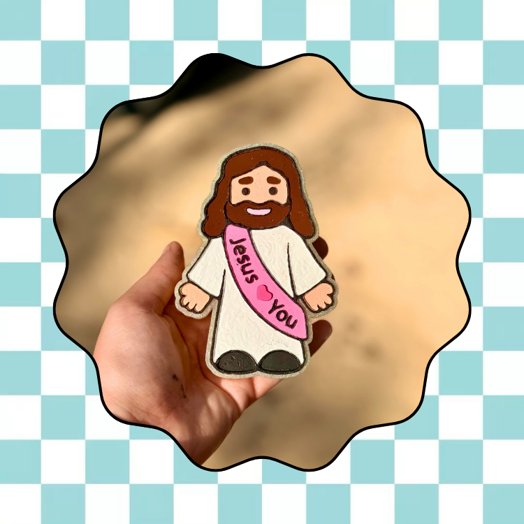 Jesus Loves You Freshie