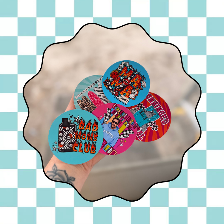 Round Cardstock Grabbags