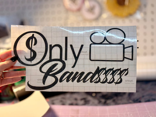 Only Bands Decal