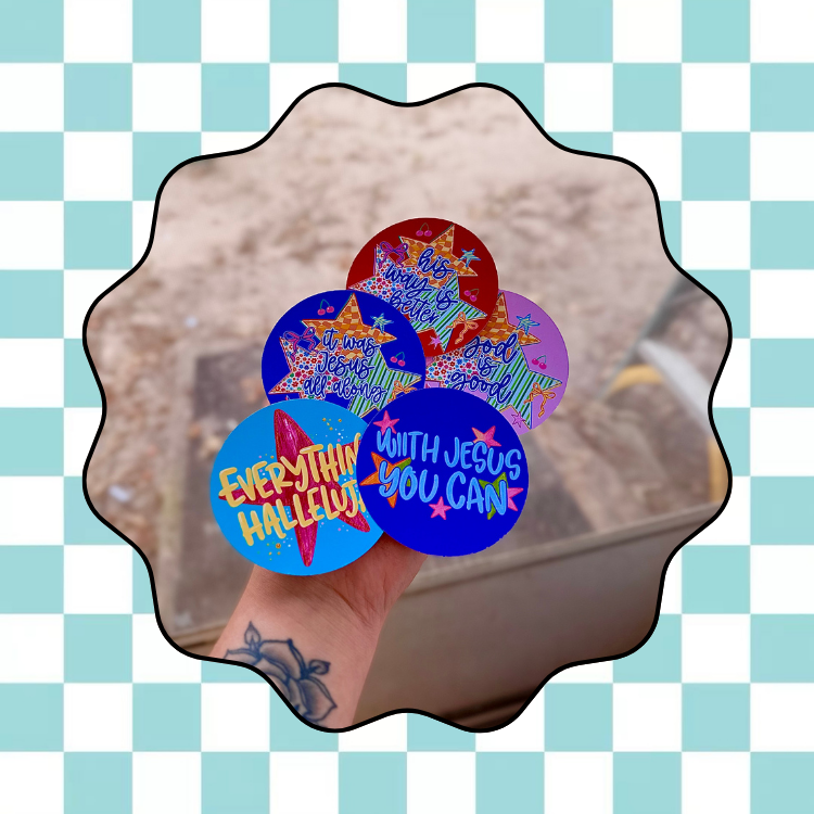 Round Cardstock Grabbags