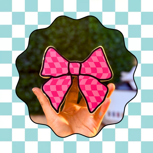 Cardstock Bow Freshie