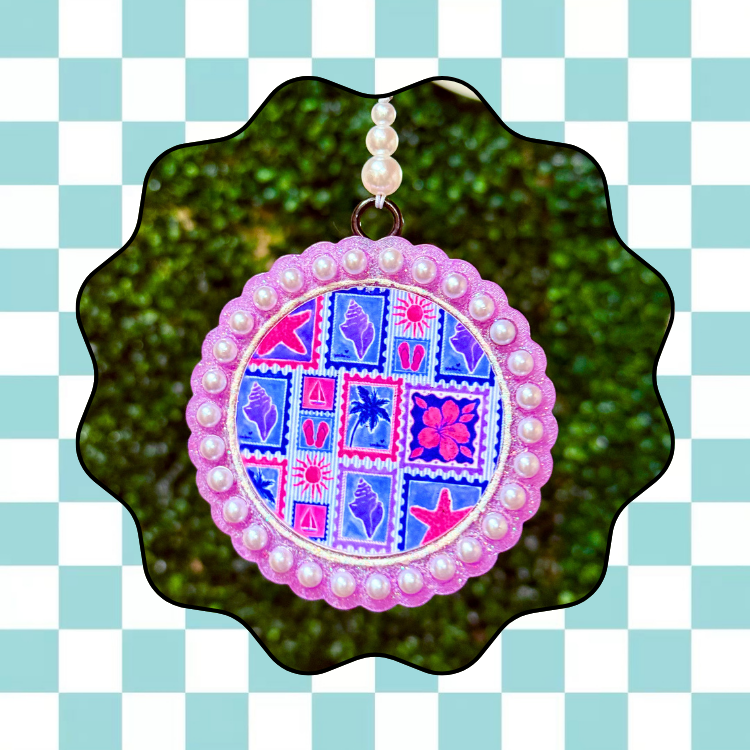 Dotted Border Cardstock Freshie