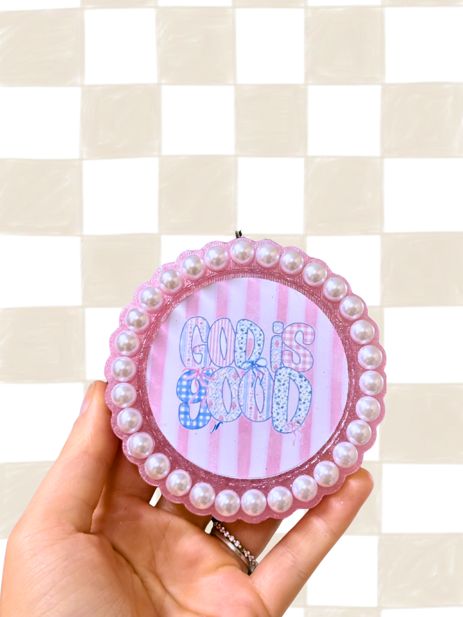 Dotted Border Cardstock Freshie