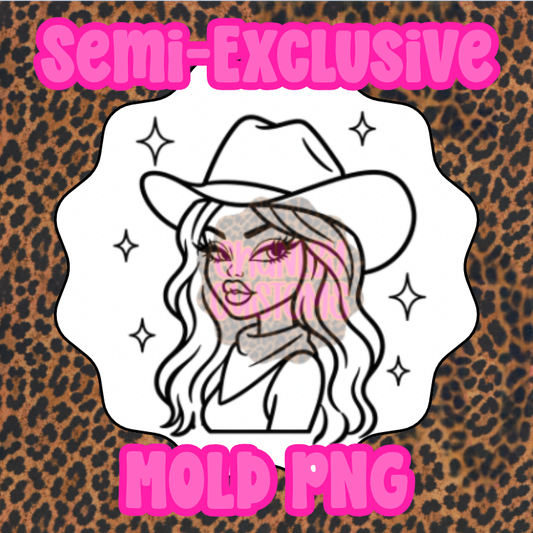 Cowgirl Brat PNG