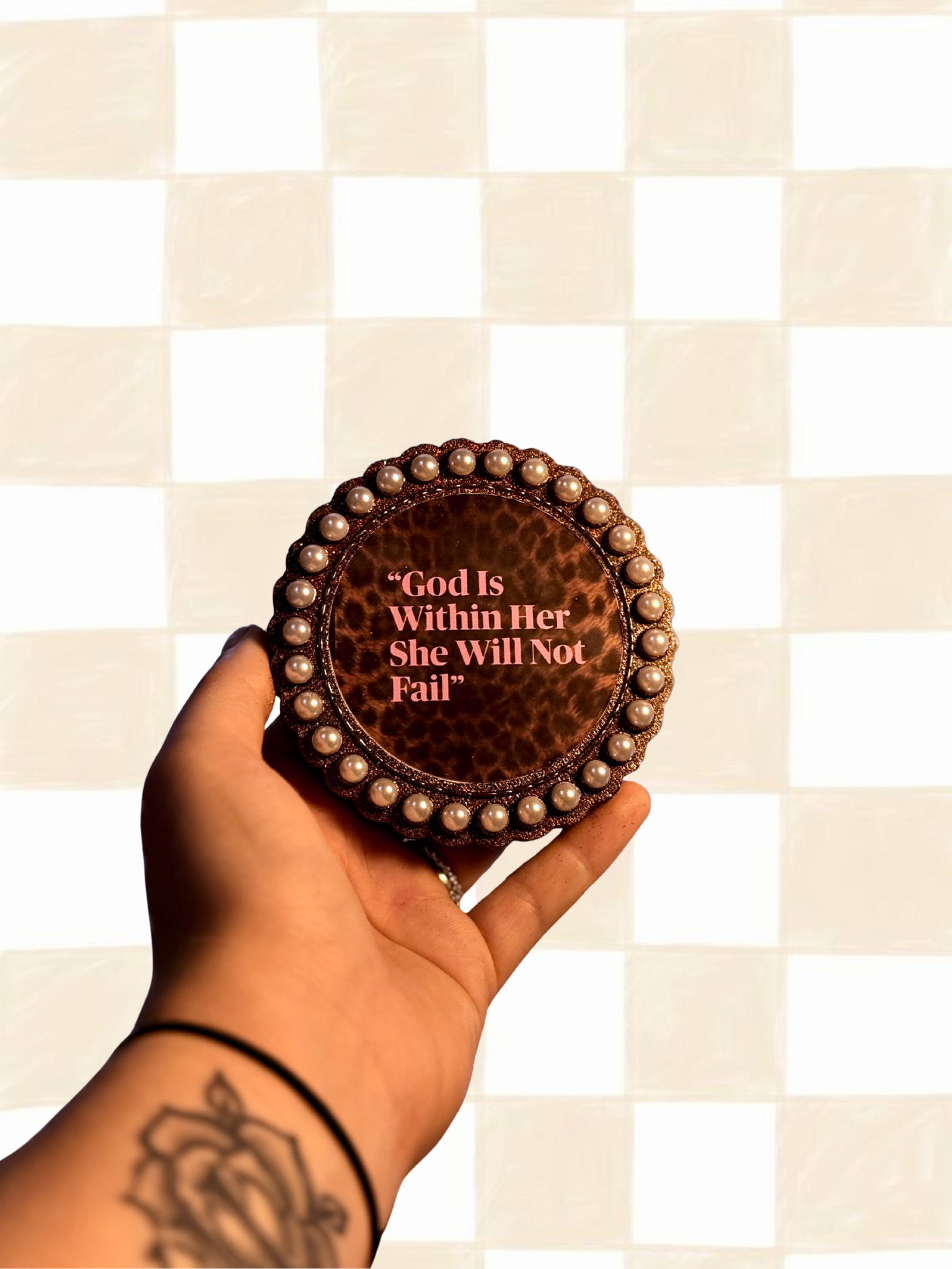 Dotted Border Cardstock Freshie