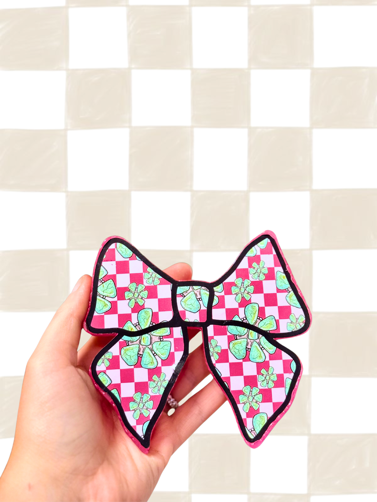 Cardstock Bow Freshie