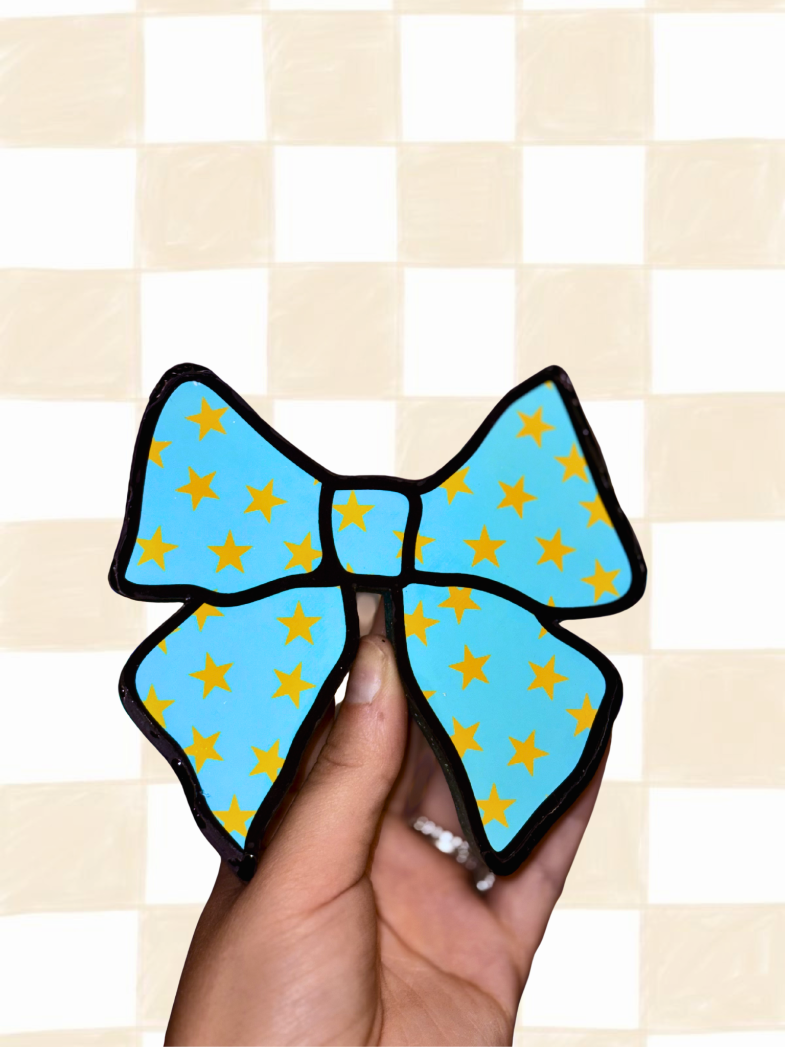 Cardstock Bow Freshie