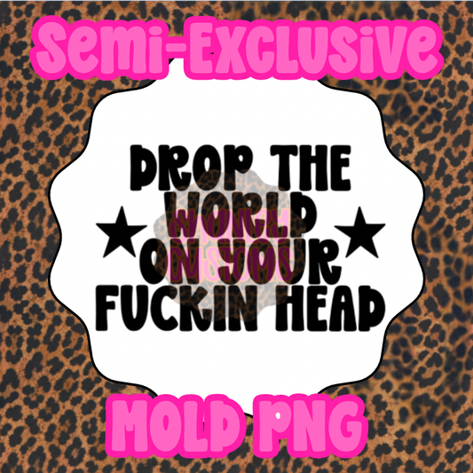 Drop The Word PNG