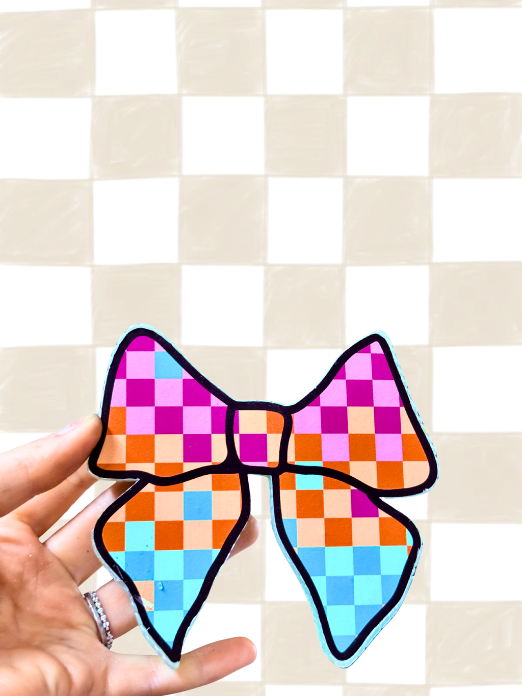 Cardstock Bow Freshie
