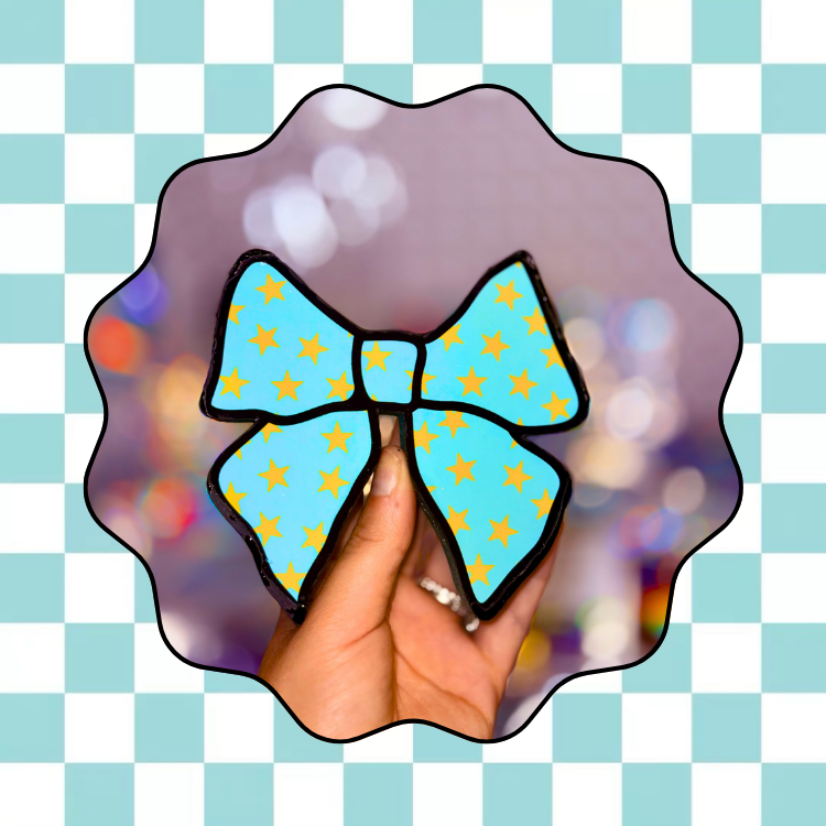 Cardstock Bow Freshie