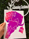 Western Luck Decal