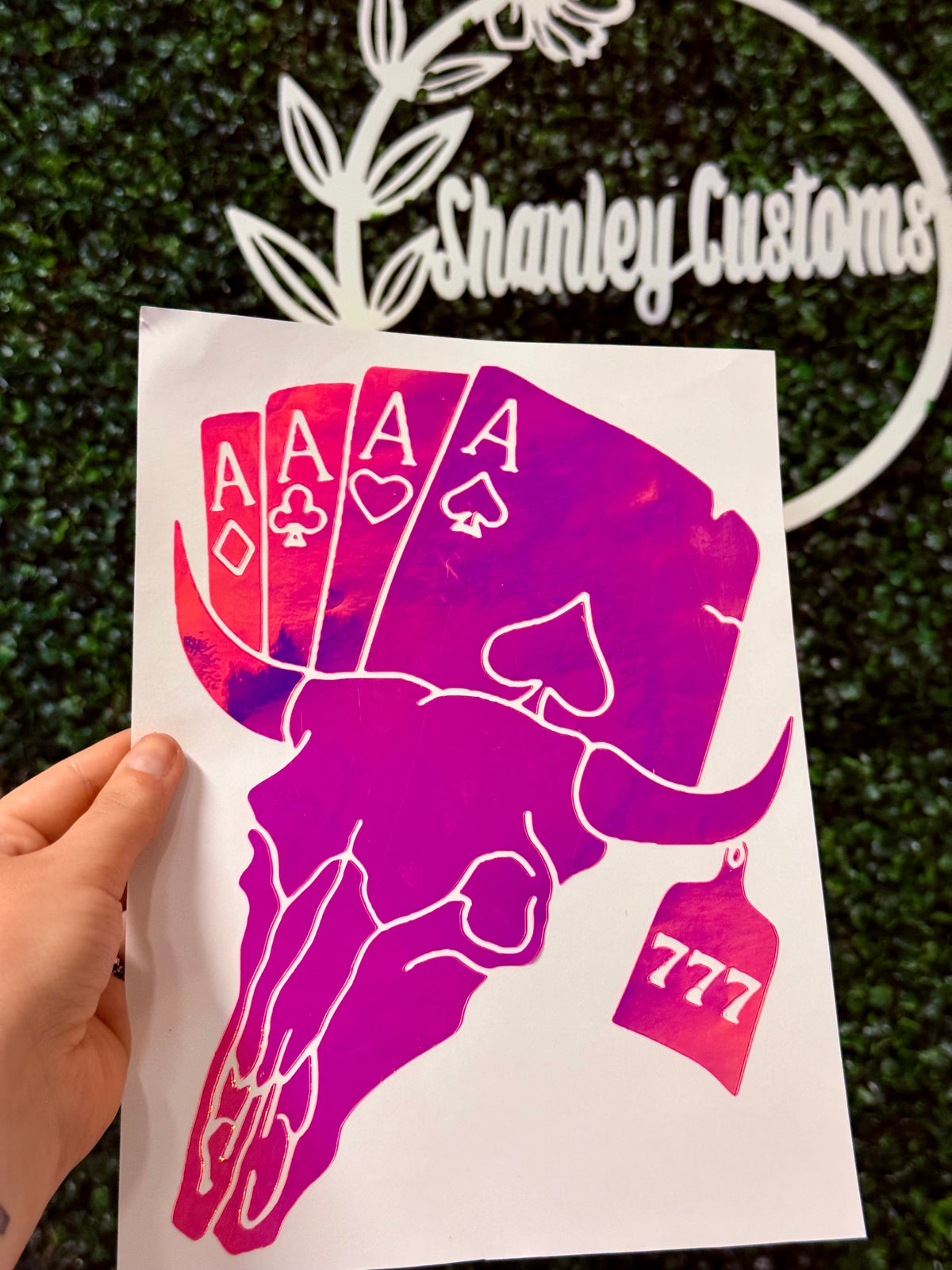 Western Luck Decal