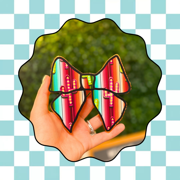 Cardstock Bow Freshie
