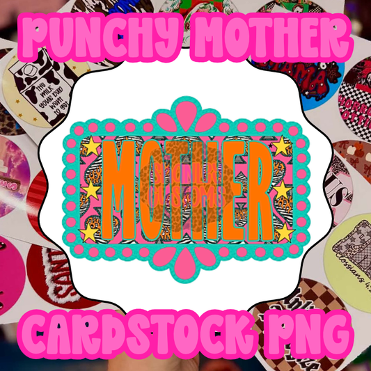 Mother Cardstock PNG