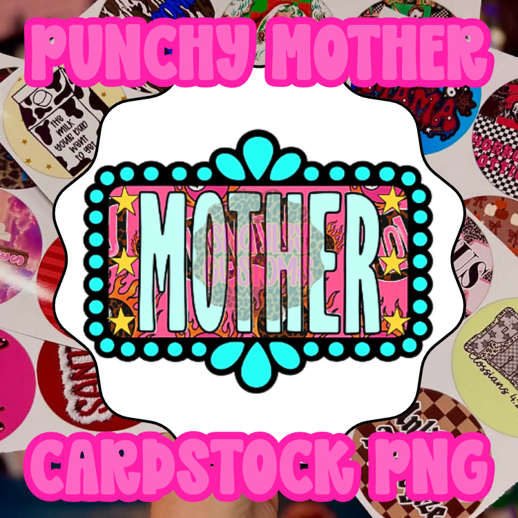 Mother Cardstock PNG