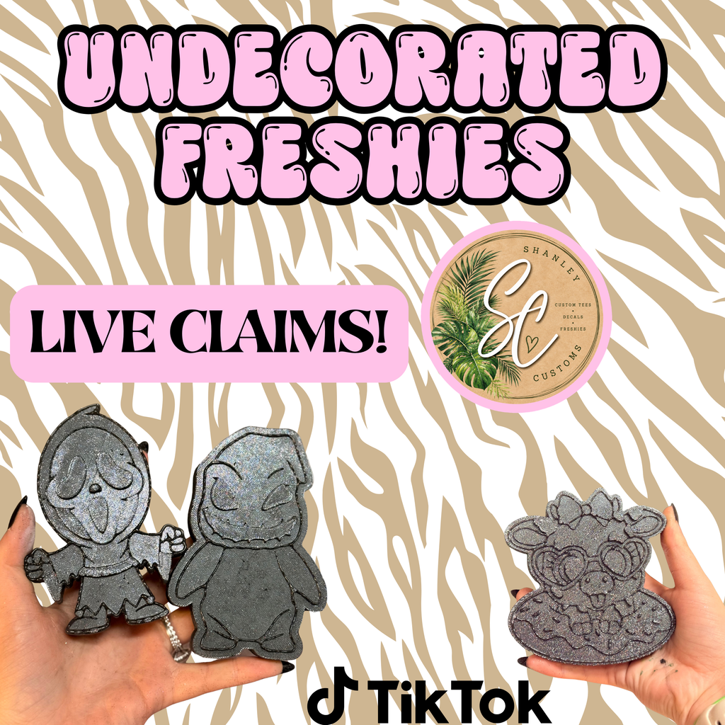 Undecorated Freshie Live Claim!