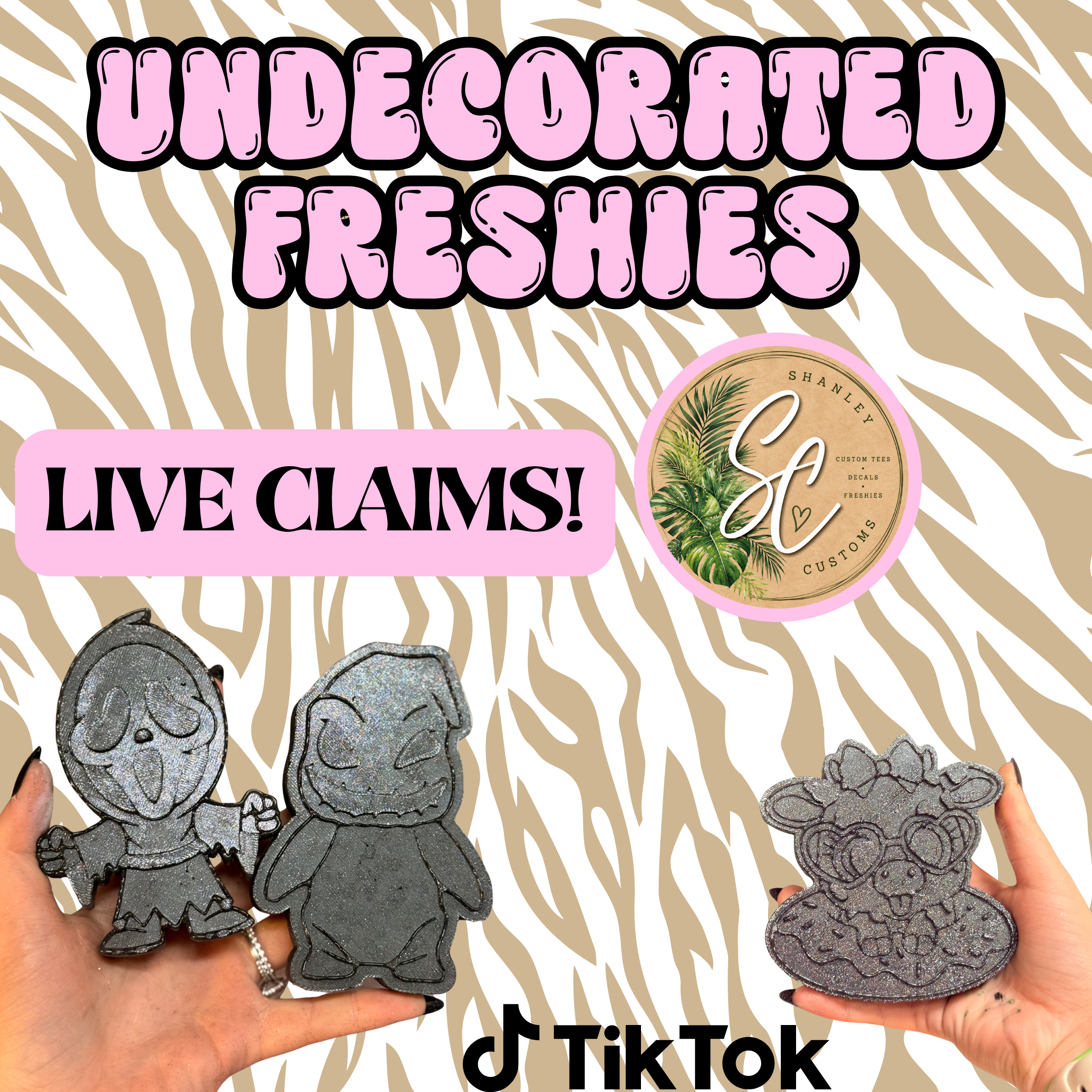 Undecorated Freshie Live Claim!
