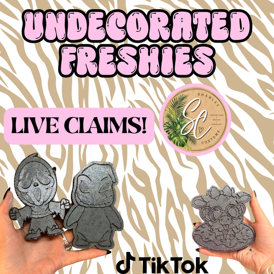 Undecorated Freshie Live Claim!