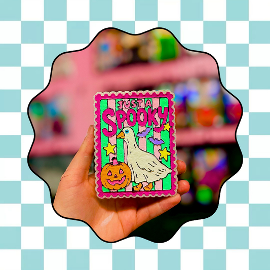 Spooky Goode Stamp Freshie