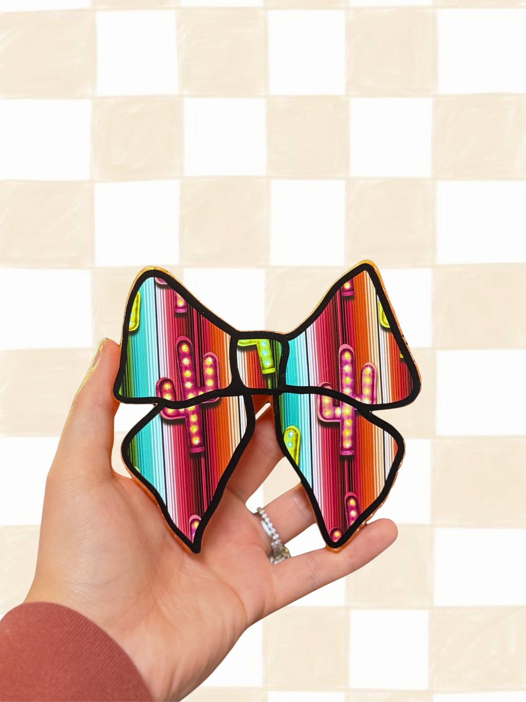 Cardstock Bow Freshie